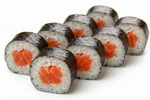 Мини-Ролл с лососем